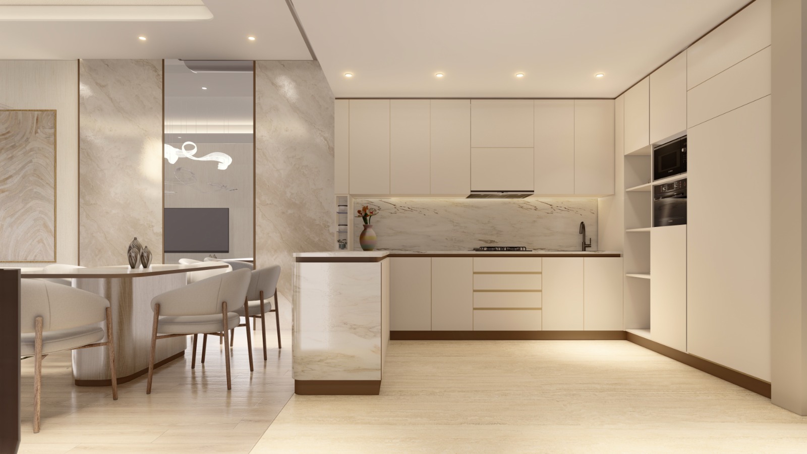 1 Bedroom No.501 — interior 1